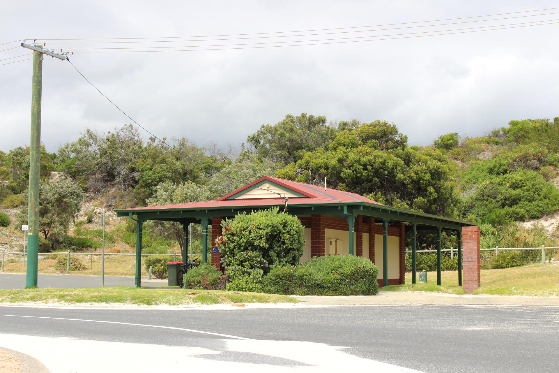 toilet block