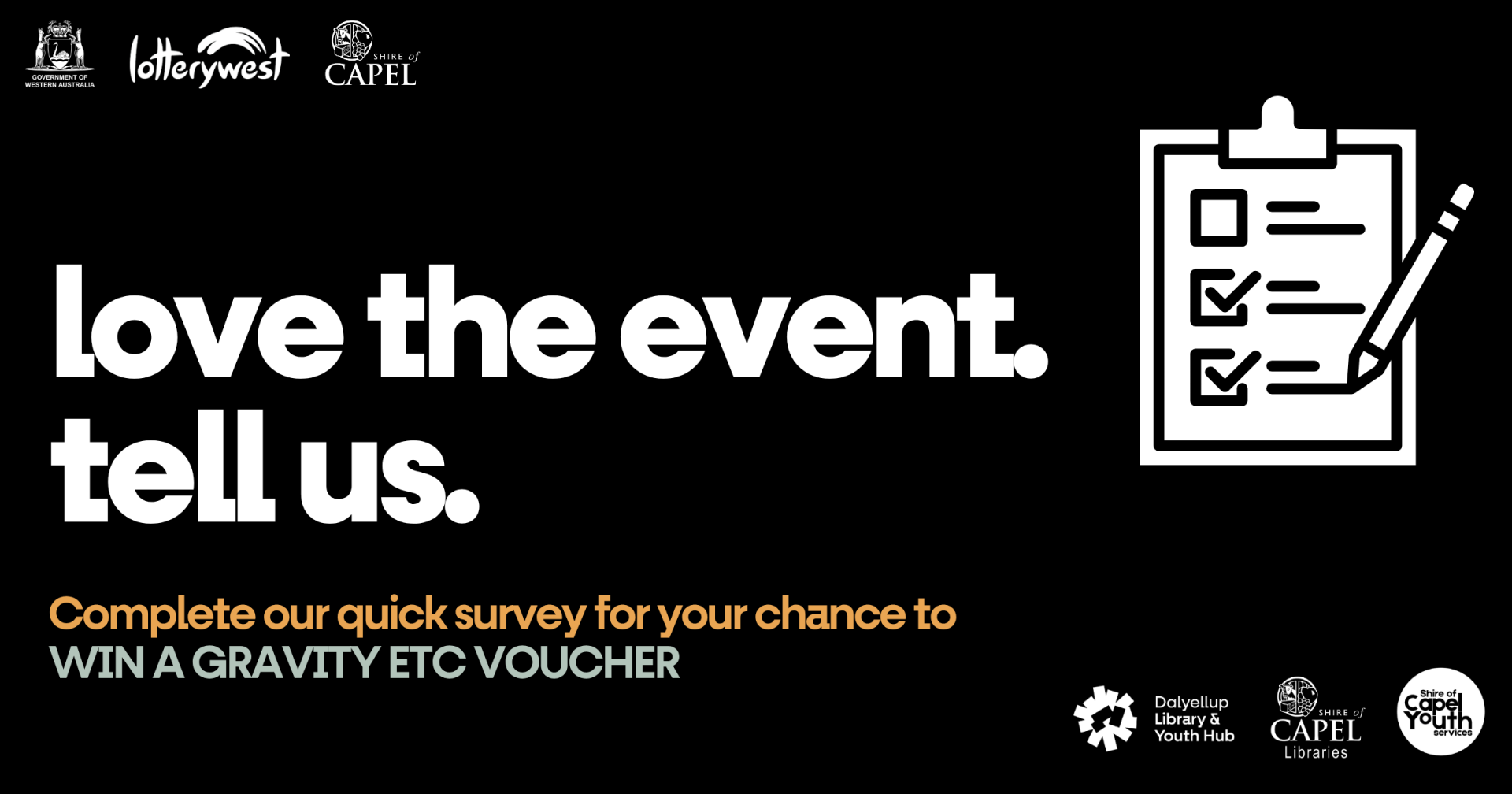 YOU CAME. YOU CELEBRATED. NOW WE NEED YOUR HELP!